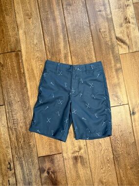 Under Armour Grey Golf Print boys Shorts